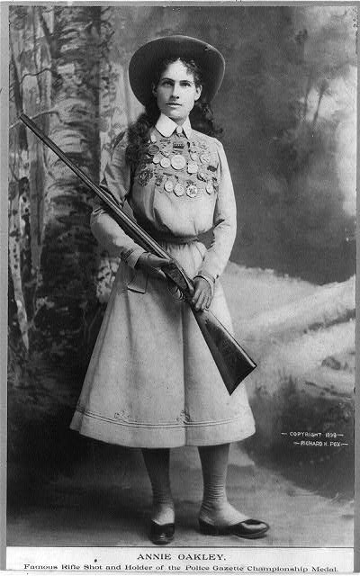 Public Domain Clip Art Photos and Images: Women's History Month, Annie  Oakley