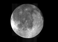 Mosaic of the near side of the moon as taken by the Clementine star trackers