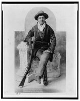 Martha Canary, 1852-1903, Calamity Jane, REPRODUCTION NUMBER:  LC-USZ62-50004, Library of Congress, Prints and Photographs Division