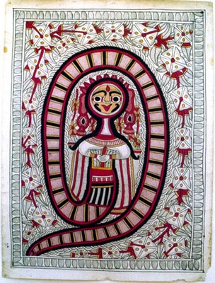 baccahdai devi mithila madhubani painting india