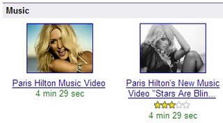 Paris Hilton on Google Video