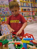 Child in Toy Shop