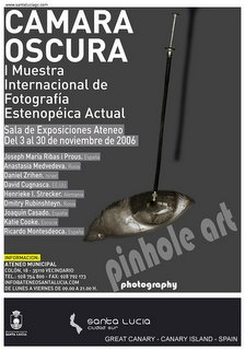 Poster for Camera Obscura:International Pinhole Photography Exposition