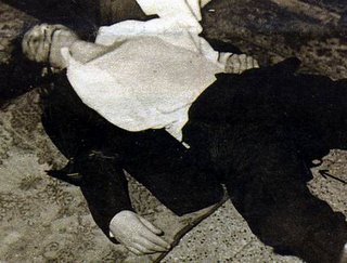 Il cadavere di Luigi Tenco, nella camera 219 dell'Hotel Savoy