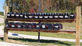 23 mailboxes