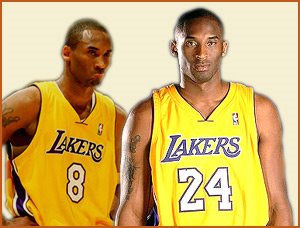 when did kobe change his jersey number