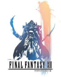 El logo de Final Fantasy Xii, siguiendo la estética de el de los demás capítulos