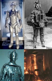 The changing faces of the Cybermen