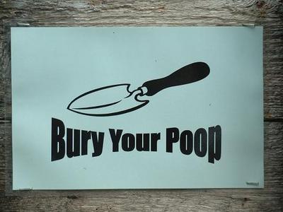 bury your poop