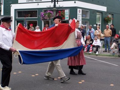 Dutch insurgents parade through Lynden