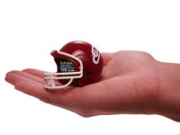 Helmet MP3 Player in the Palm