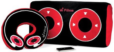 iPod Speaker Pillow Rectangle and iPod Speaker Pillow Neck