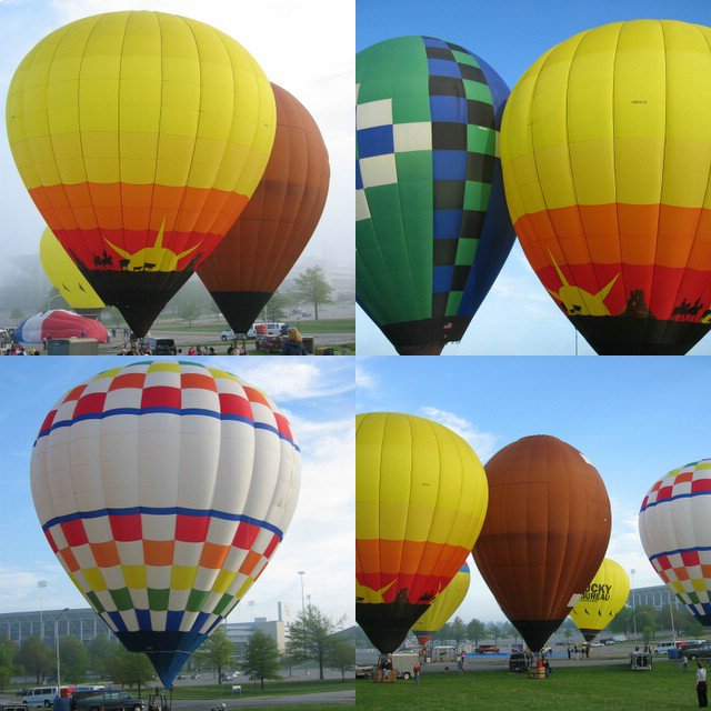 nowherelan Little Kentucky Derby Hot air balloon race (2) ready