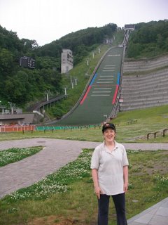 CA at Okurayama Ski Jump