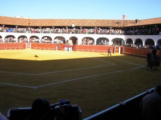 Plaza de toros hexagonal de Almaden