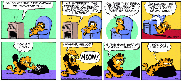 Garfield: Permanent Monday: The Theater That Only Shows A Tale of Two  Kitties