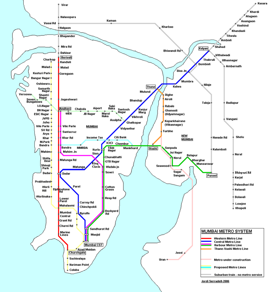 Mumbai Map 