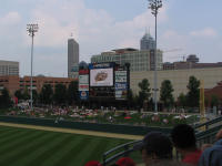 Victory Field and Indy Skyline