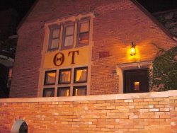 The Theta Tau fraternity house where the alleged systems abuse took place.