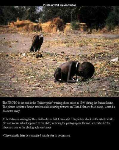 1994 Pulitzer Prize from Kevin Carter