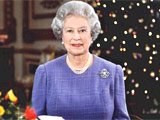 Queen Elizabeth II records her traditional Christmas television and radio broadcast