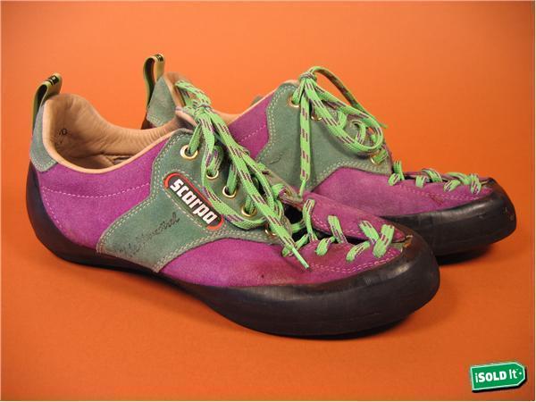vintage climbing shoes