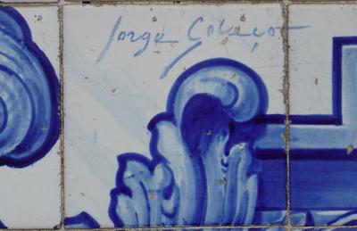 Azulejo. Jorge Colaço. Foto do autor