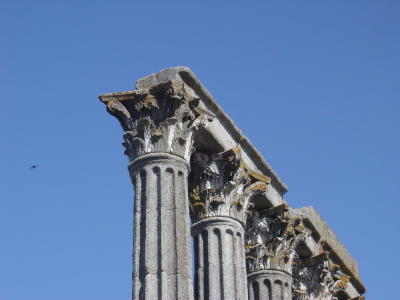 Évora. Templo de Diana. Foto do autor
