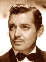 clark gable facing to his right