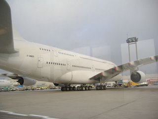 Airbus A380 at Frankfurt