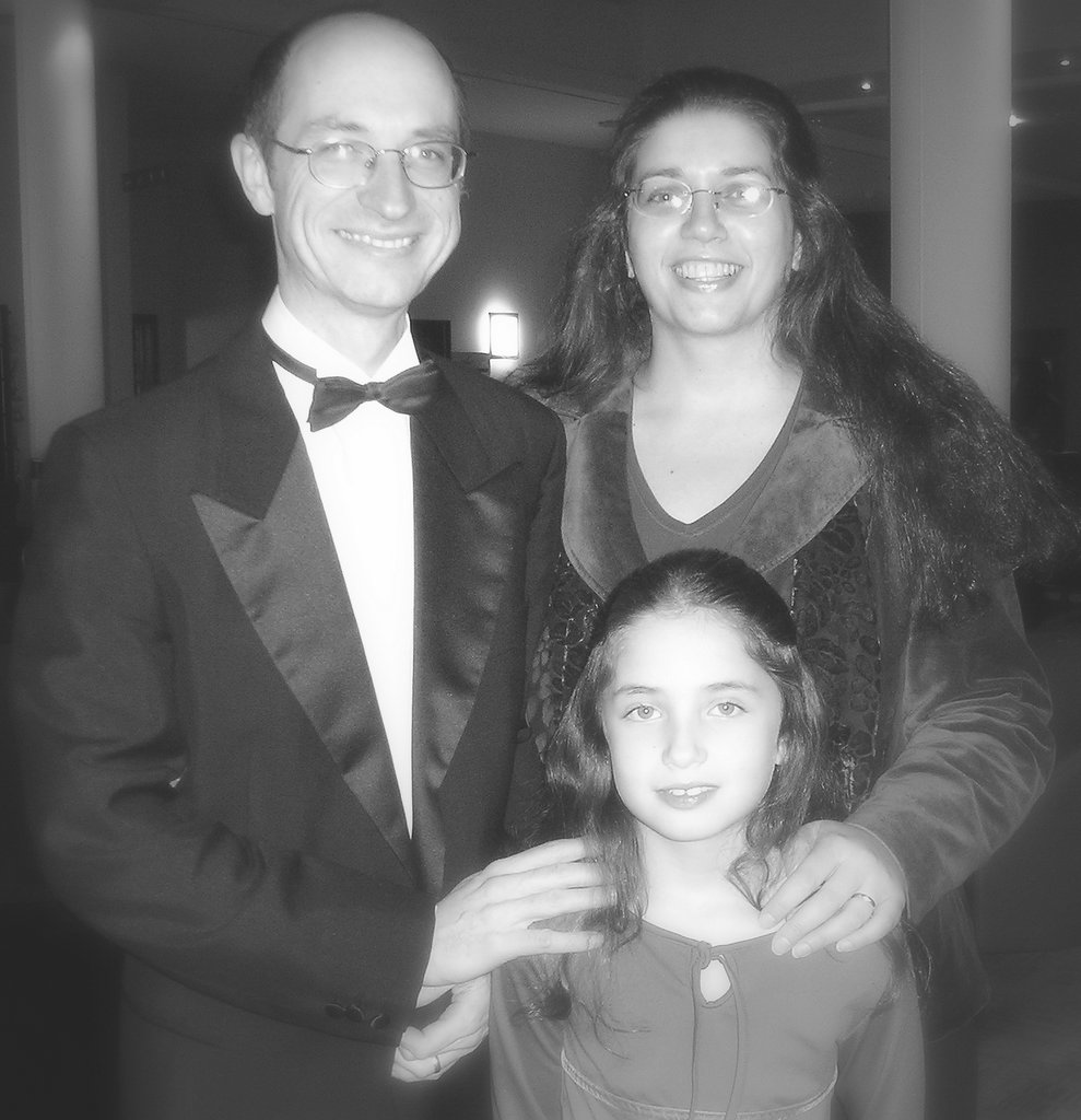 Susanna, Chris and Asha, 2005