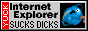 Internet Explorer sucks dicks