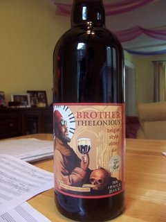 bottle of Thelonious Monk ale