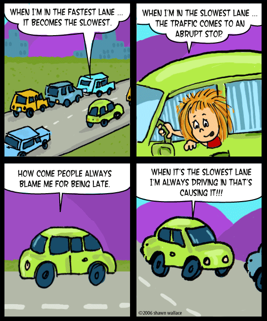 doodlesoup: Stuck in Traffic
