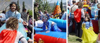 purim festival, dressed up kids, children in purim costumes, masquerade, purim fancy ball,purim procession, Israel