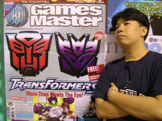 On behalf of Transformers Philippines heres Azrael's way of saying THANK YOU to Games Master.
