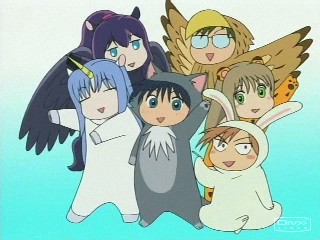 RESENHAS DO BURACO NEGRO: DAMEKKO DOUBUTSU (2005) Animais inúteis - anime nozes