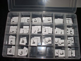 Arabic Movable Alphabet