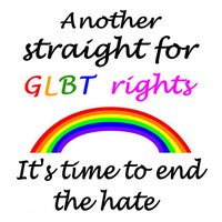 Another straight for GLBT rights; it's time to end the hate. Design copyright © 2006 by Katharine O'Moore-Klopf.