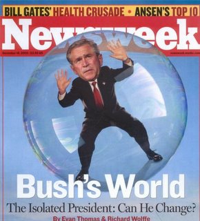 Bush's World (copyright © 2005 by Newsweek)