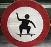 Verboden te skaten