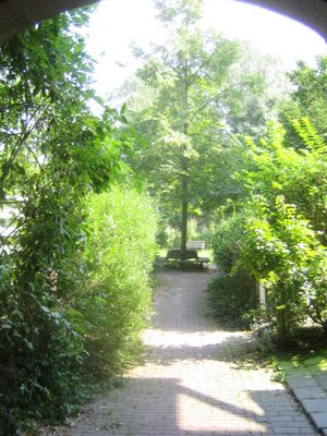 Ecologische tuin Arnhem, ingang