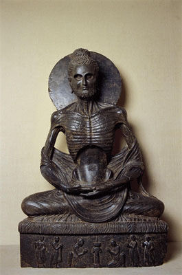 Ascetische Boeddha, Lahore Museum