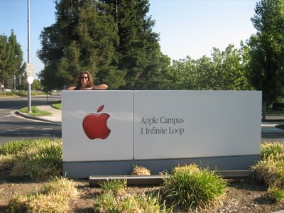 Piep op de Apple Campus