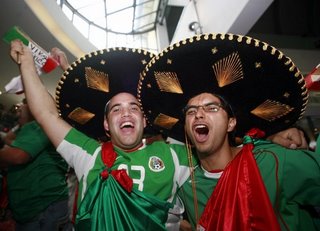 Mexico Soccer Fans - Courtesy of FIFA - MayanHoliday.com