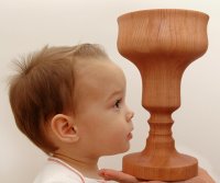Pirolette - A carved wooden vessel with a profile that matches yours.