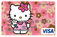 Hello Kitty visa credit card now available