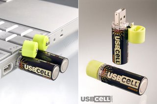 USB batteries.