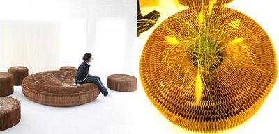 Paper softseating.