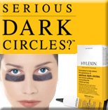 Umm - if you really have THAT dark of circles, then you've got problems.